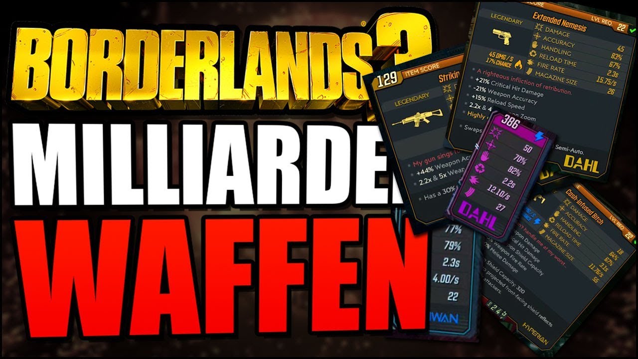 DAS MUSST du über Borderlands 3 WAFFEN wissen - EINE MILLIARDEN WAFFEN