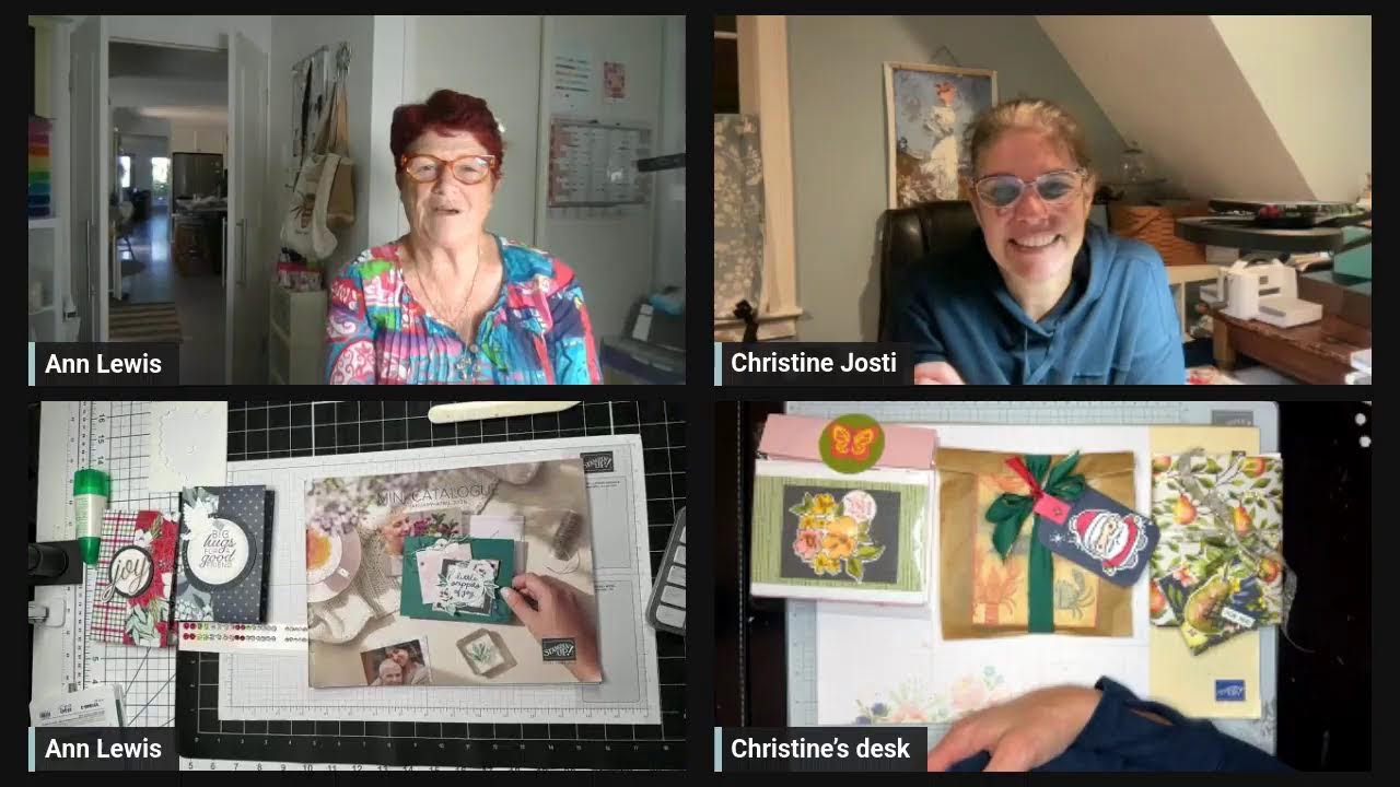 Giving cards as holiday gifts - see how we package them up