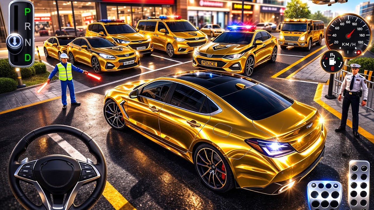 Car Driving on Mountain Path 🚗🏔️ | Dangerous Cliff Roads & Steep Hill Challenge | Full HD