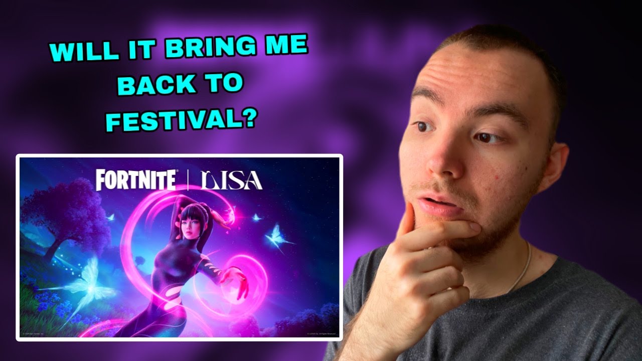 LISA is the Fortnite Festival Season 12 Icon! - REACTION 