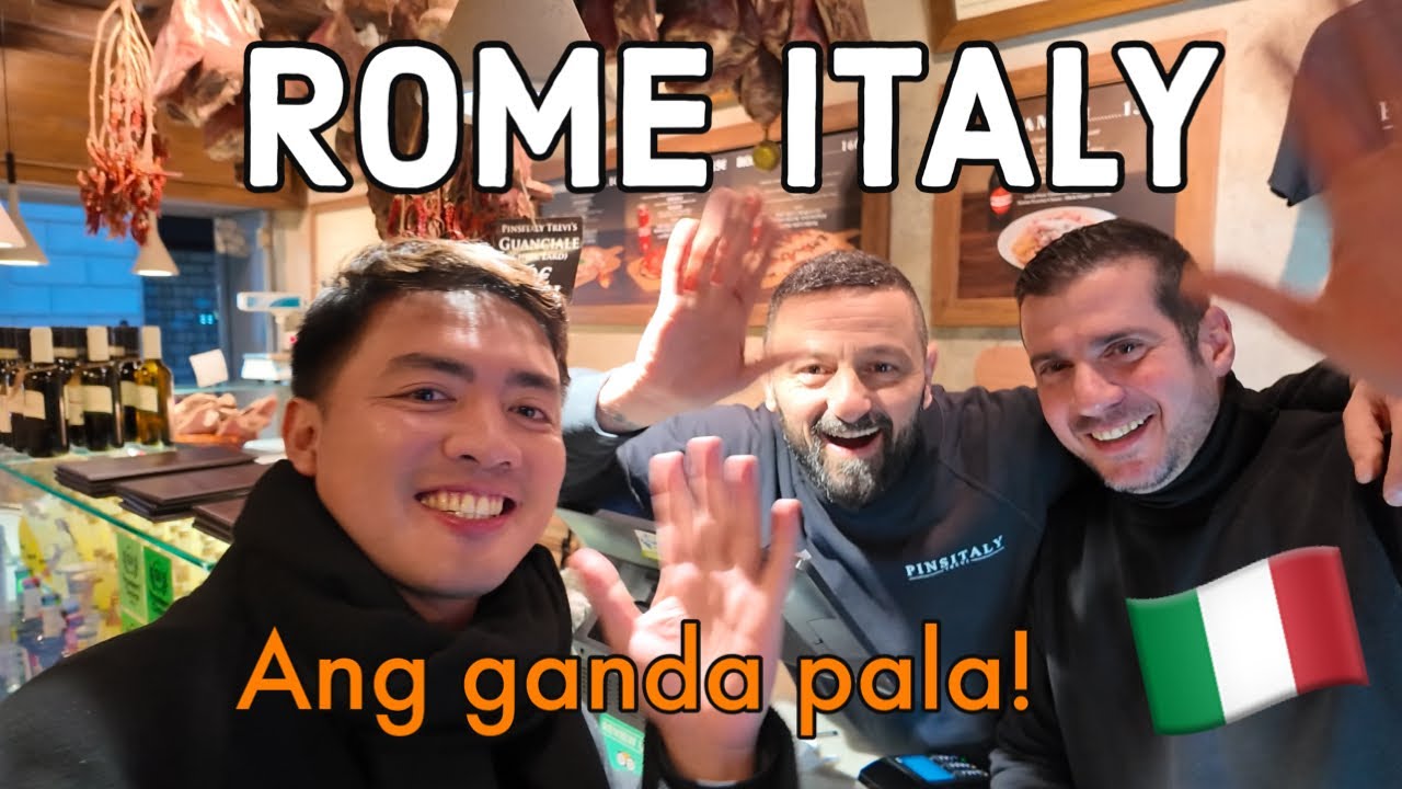 FIRST TIME IN ROME ITALY: Ang ganda!