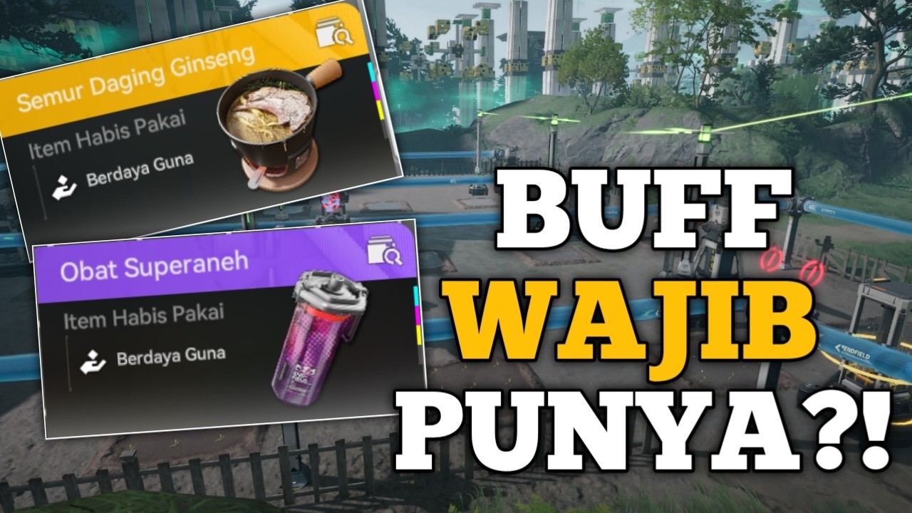 Bertani Buff Semur daging gingseng & Obat superaneh - Arknights Endfield