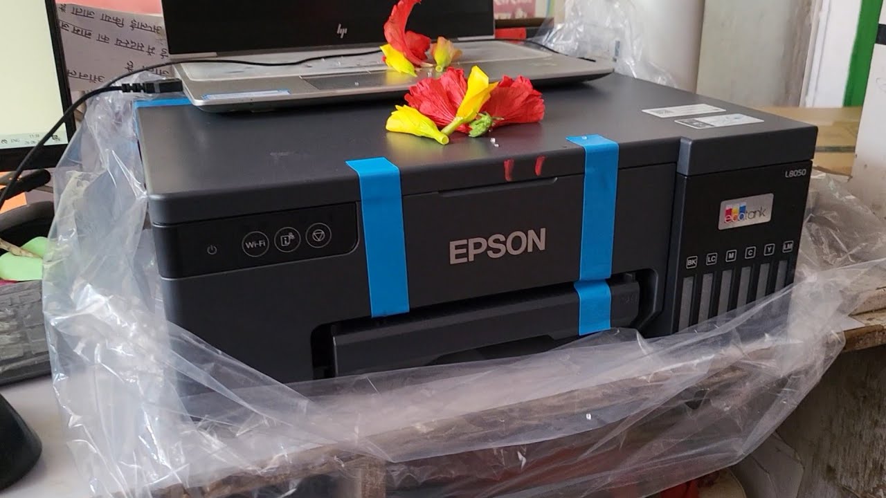 l8050 printer unboxing in how to