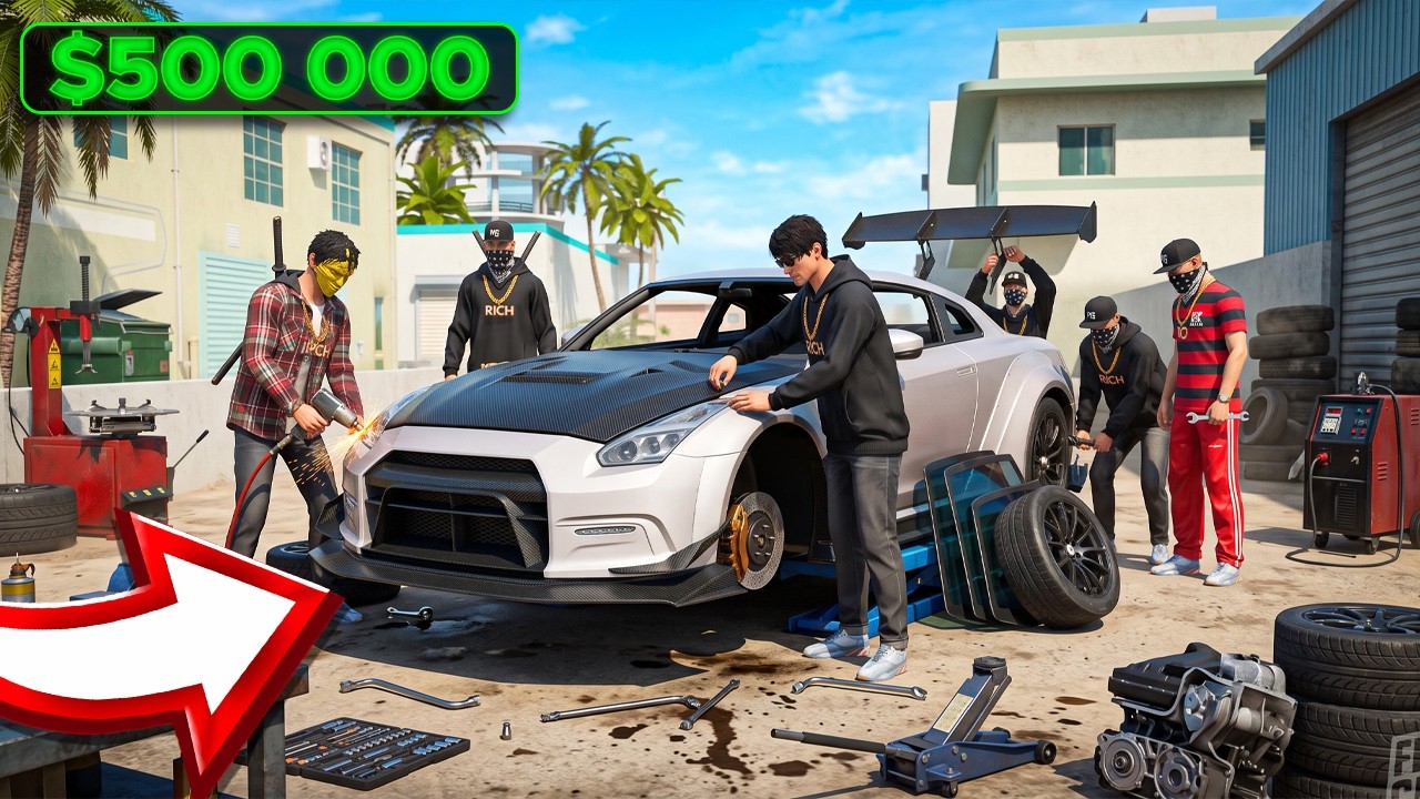 DESMANCHANDO CARROS! GANHANDO DINHEIRO NO FLEX CITY RP