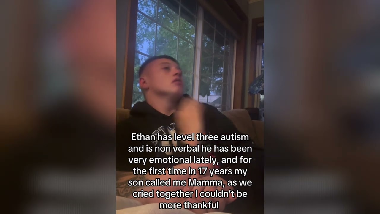 In 17 years He called me mama 🥹❤️ #autism #autismawareness #fyp 