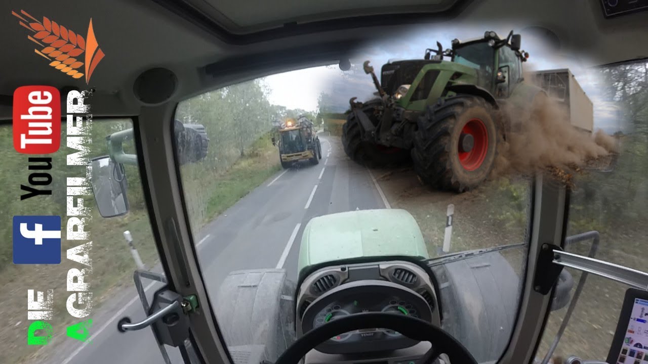 [Cabview] Fendt Vario 826 beim Mais abfahren / Die Agrarfilmer [HD]
