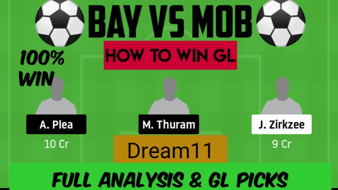 BAY vs MOB Dream11 Team|| Full Analysis & GL Picks||