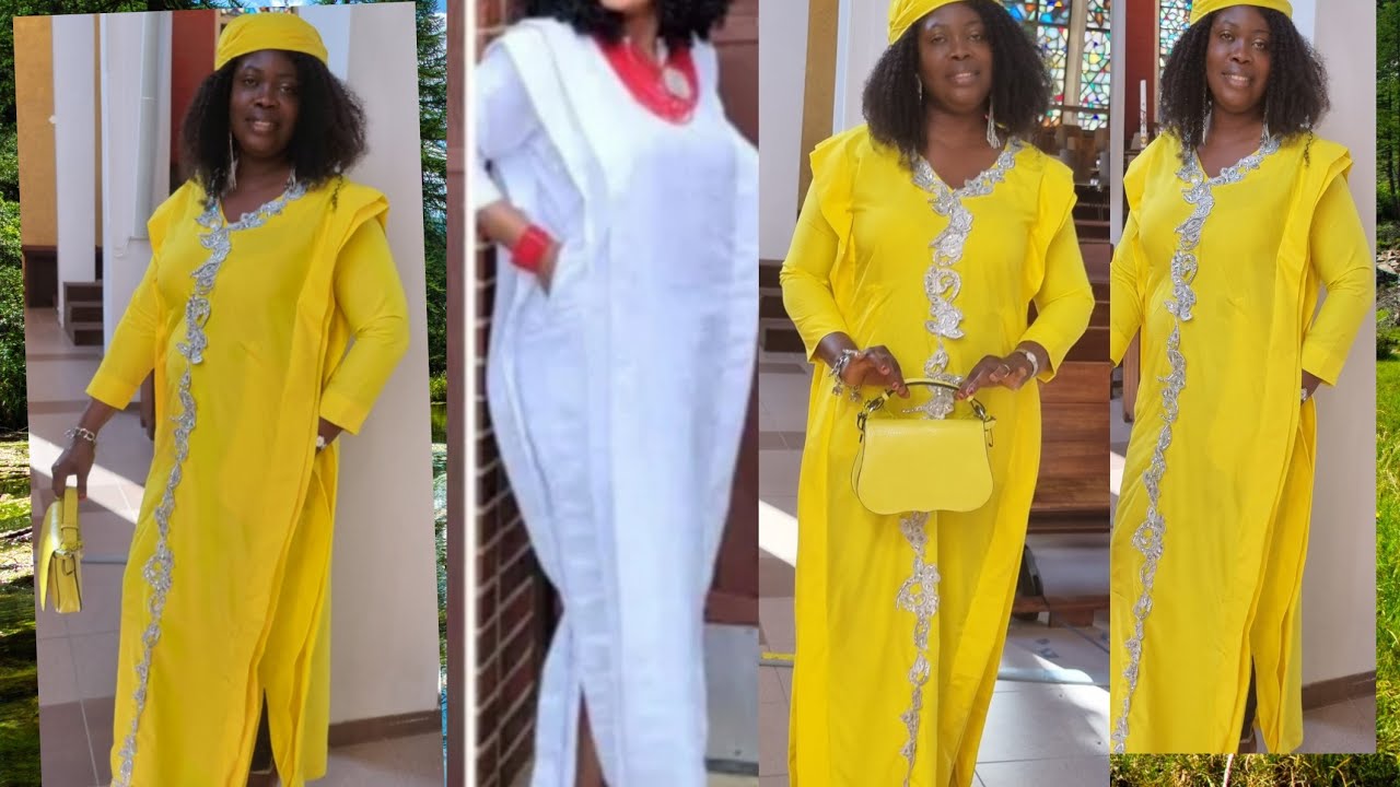 HOW TO CUT &SEW KAFTAN/BUBU WITH FRONT DUBLE PLEAT (EASY SEWING)