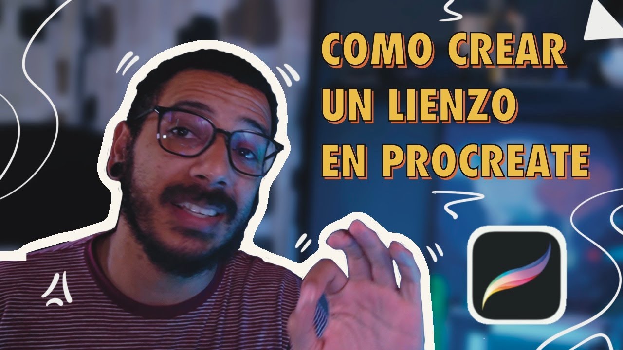 Como crear un LIENZO en Procreate