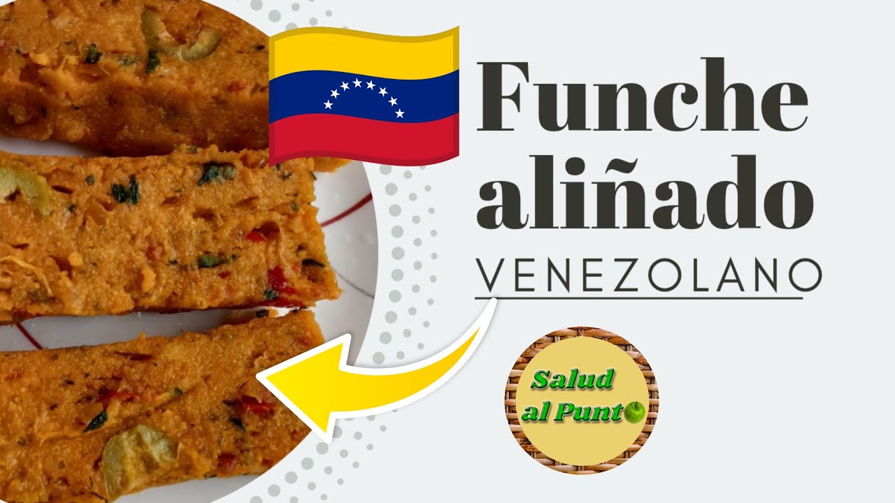 Prepara un Rico Funche Aliñado venezolano