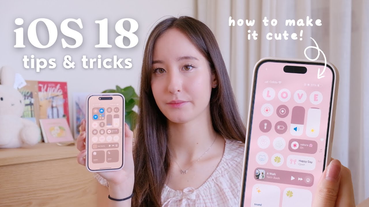 Советы и хитрости для iOS 18! Как сделать центр управления милым ⋆˙⟡