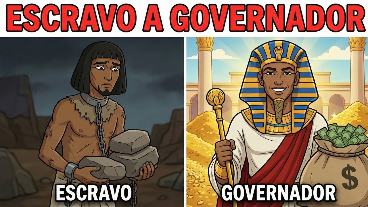O escravo que virou o homem mais poderoso do Egito  - Conheça José!