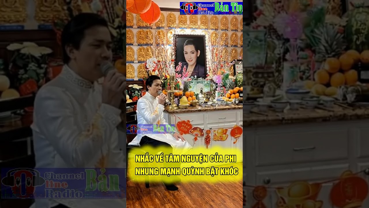 NHẮC VỀ TÂM NGUYỆN CỦA PHI NHUNG MẠNH QUỲNH BẬT KHÓC 