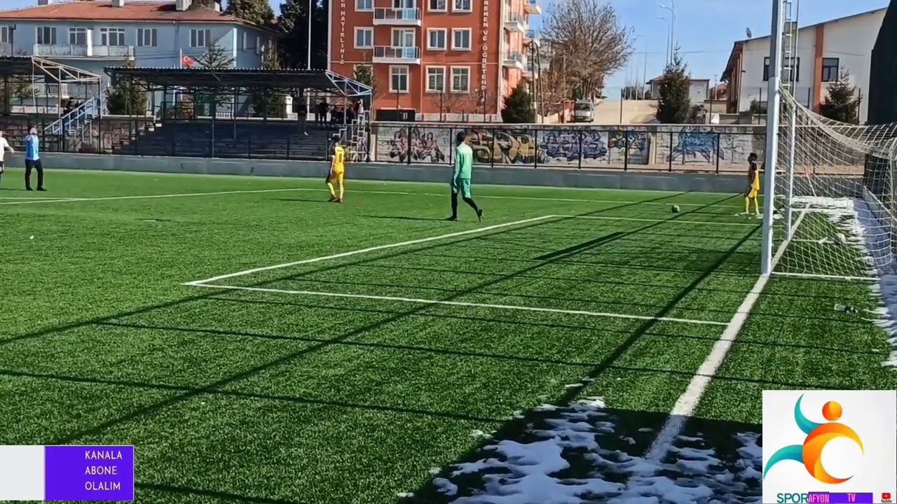 Karacaahmet Gençlikspor - Döğer Belediyespor U18 Hazırlık Maçı Görüntüleri