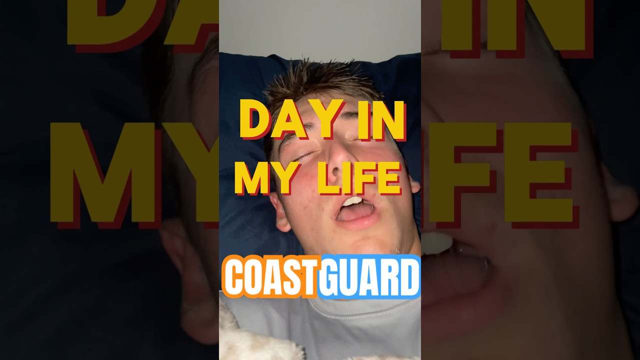 Day in my life in the Coast Guard #coastguard #militarylife #dayinmylife #vlog