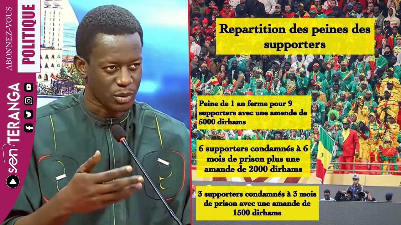 Arona Niang annonce une mauvaise nouvelle pour les supporters sénégalais arrêtés au Maroc