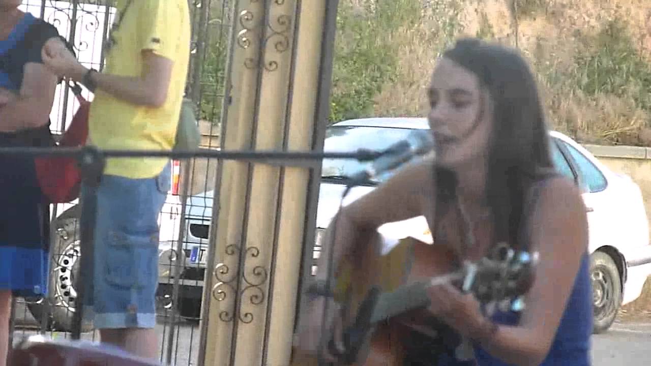 Sílvia Tomás - Santiago de Chile (cover Silvio Rodriguez) - Marcha Popular Indignada