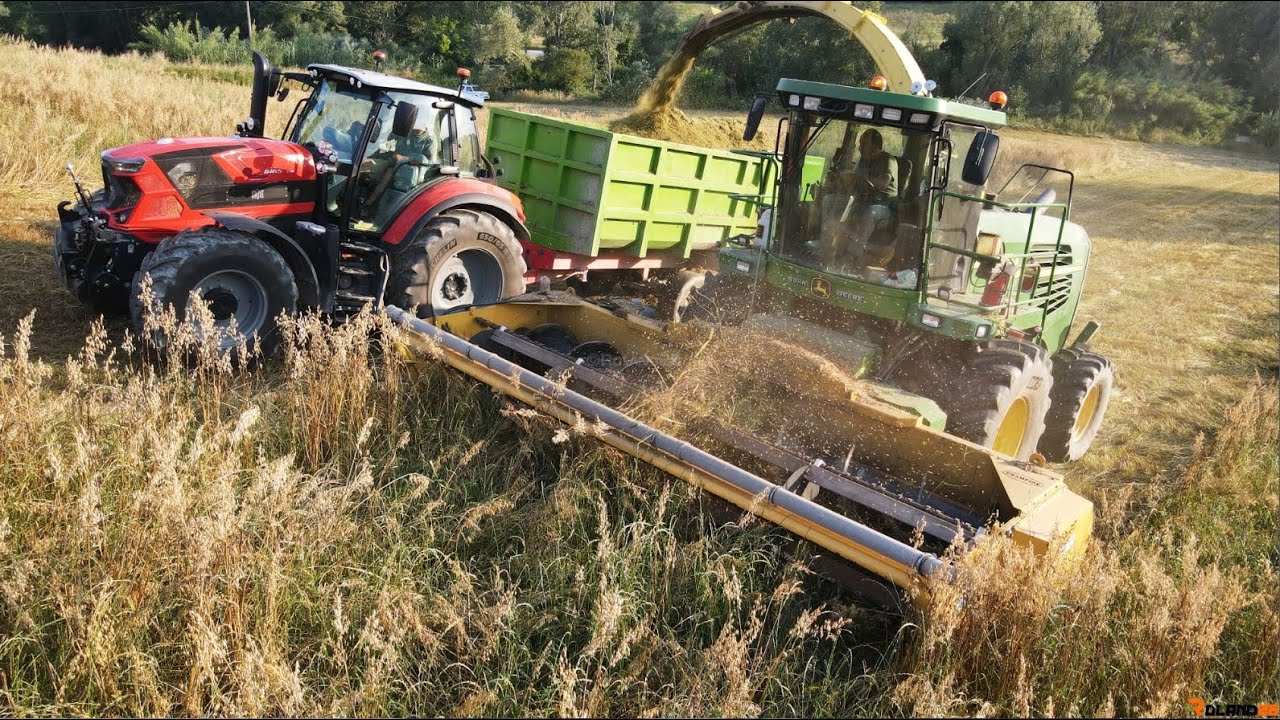 Insilato Triticale 2023  -John Derre 7500 + Danmark Champion BB510-