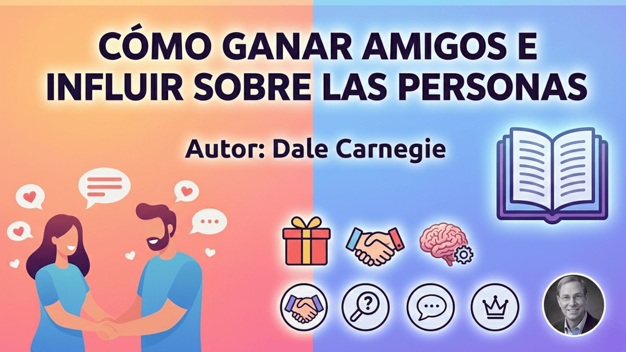 CÓMO GANAR AMIGOS E INFLUIR SOBRE LAS PERSONAS – Dale Carnegie 📖🤝✨