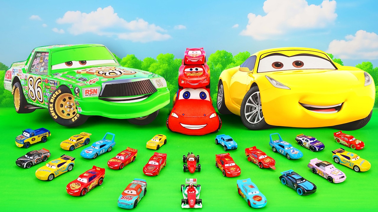 Disney Pixar Cars Unboxing Review | Lightning McQueen, Mack, Doc Hudson, Chick Hicks, Snot Rod