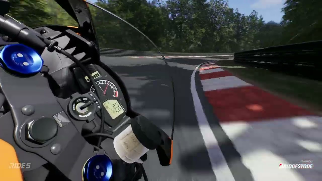 Fast lap Nordschleife Ride 5 CBR 600RR Repsol