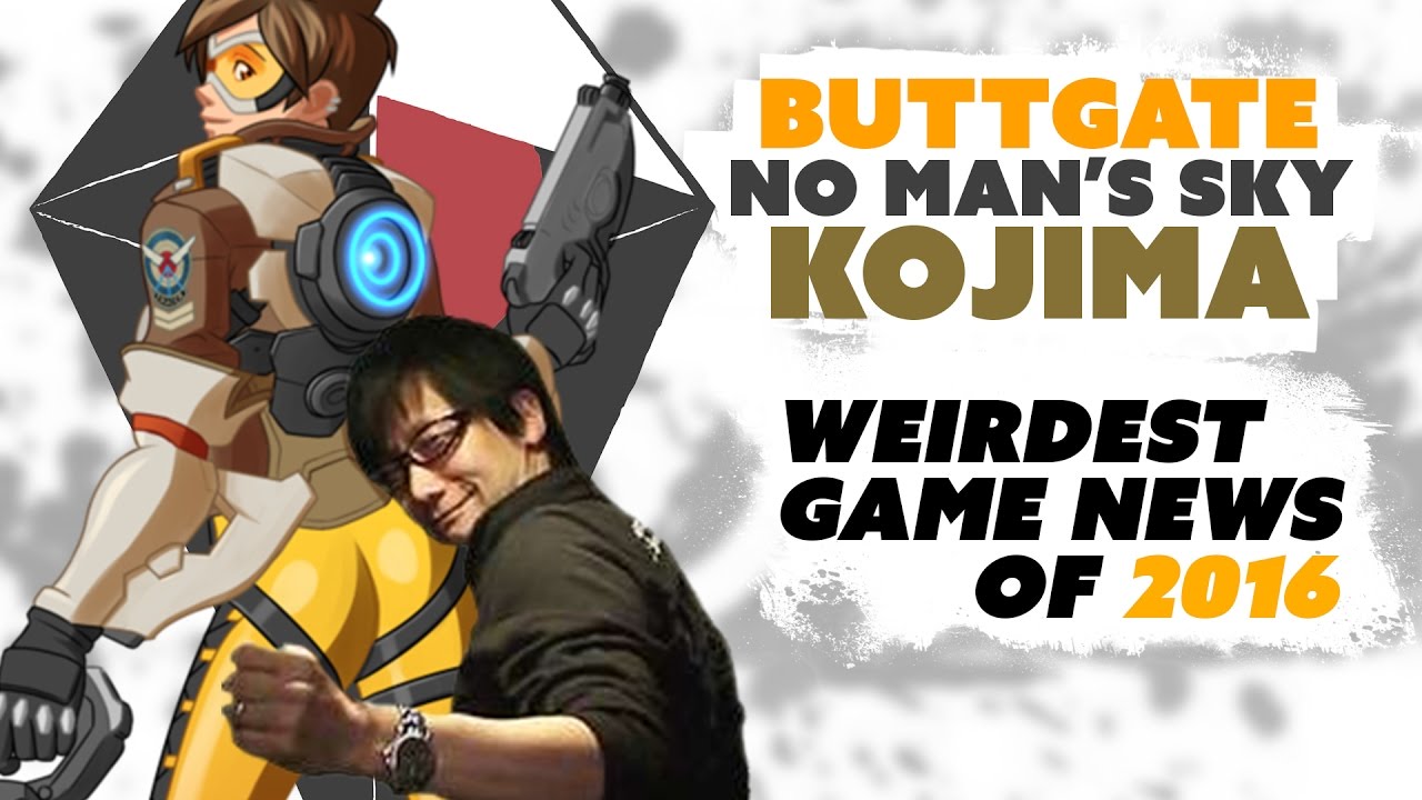 Overwatch Buttgate! No Man's Sky! Kojima Imprisoned! WEIRDEST NEWS of 2016 - The Know