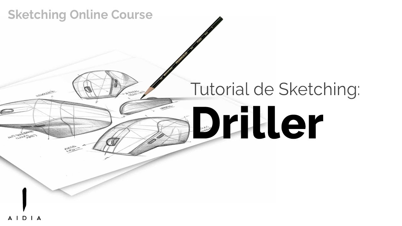 SKETCH para DISEÑO DE PRODUCTO | Boceto a través de vistas PARTE 2 | Curso de Sketching en Línea