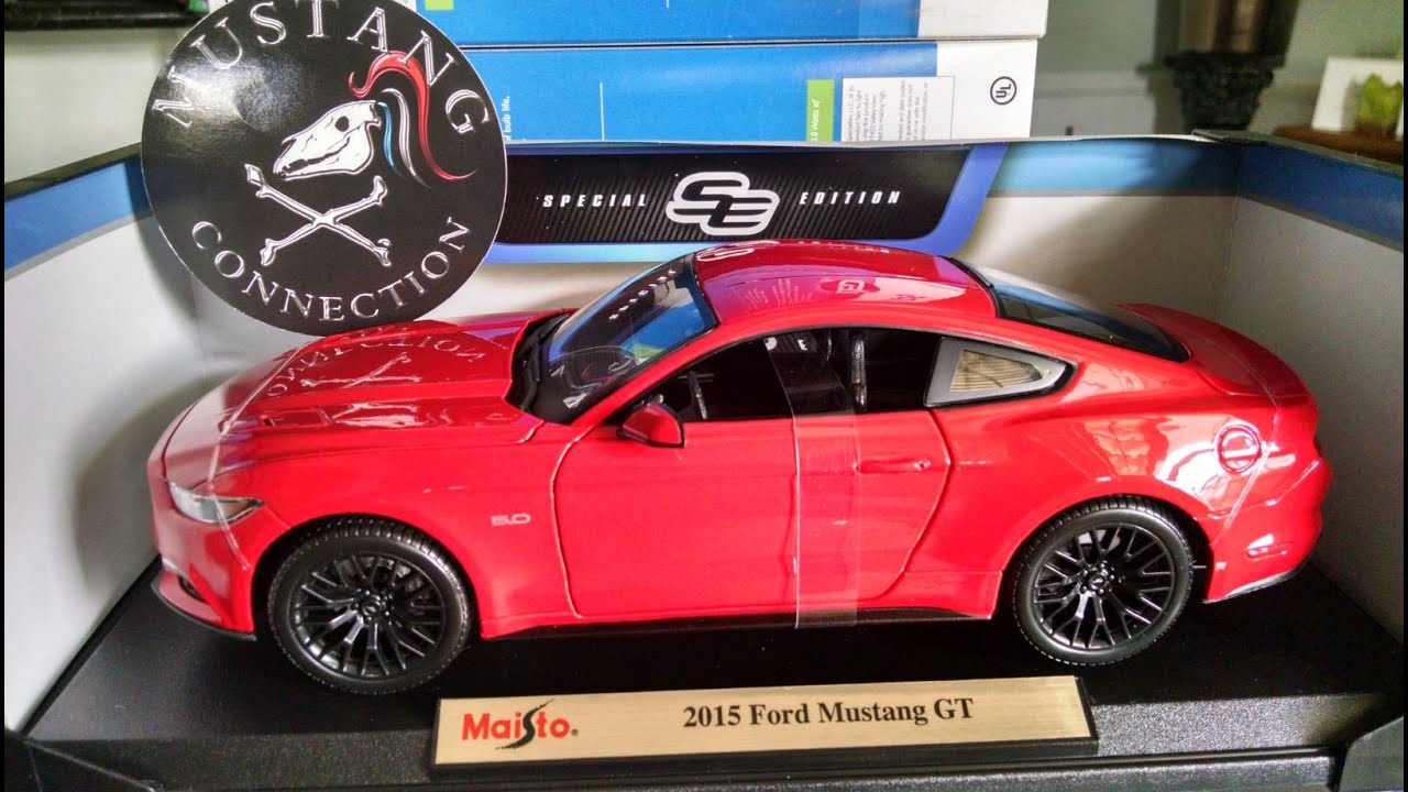 2015 Mustang GT Maisto 1:18 Scale Model Drawing Winner and Unboxing