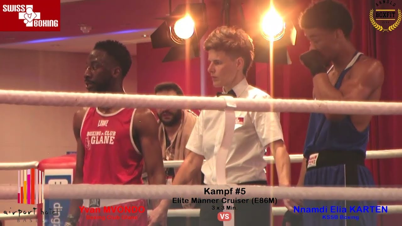 Full Fight Video of Elia Nnamdi Karten vs Yvan Mvondo at Arnold Boxing Night