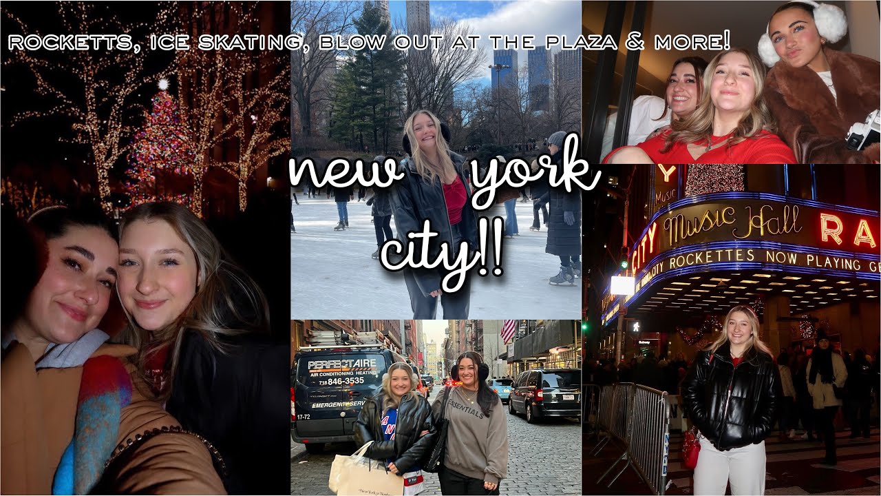 видеоблог о Нью-Йорке💌 провожу Рождество в моем любимом месте 🗽🏙️