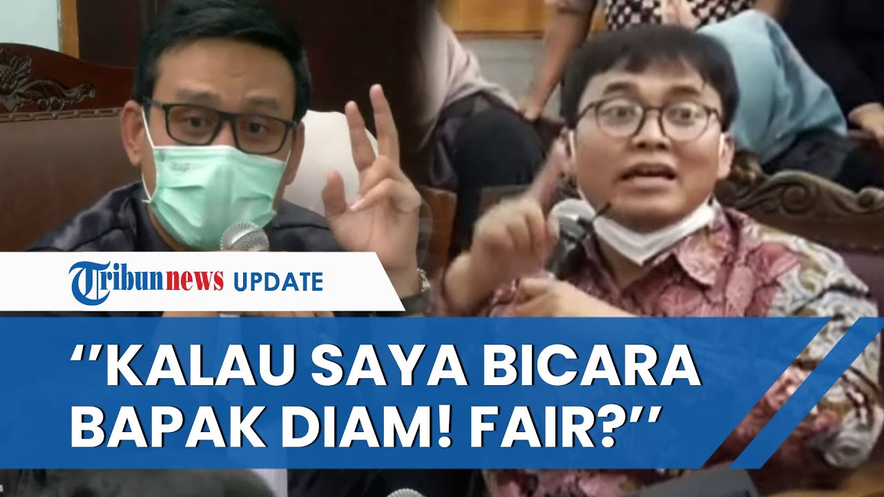 Debat Panas Jaksa dan Saksi Ahli yang Dihadirkan Ferdy Sambo: Kalau Saya Bicara Bapak Diam, Hormati!