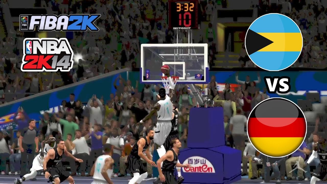 GERMANY VS BAHAMAS | Full Game Highlights FIBA TOURNAMENT EXHIBITION FIBA2K25