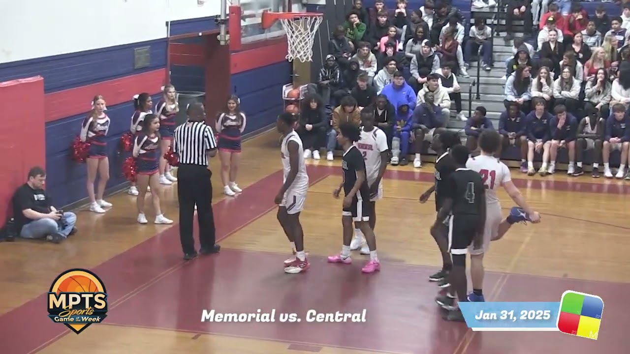 Boys Basketball, Memorial High vs Central High 01/31/25