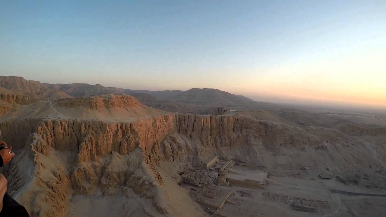Heißluft-Ballonfahrt bei Luxor/Ägypten zum Sonnenaufgang