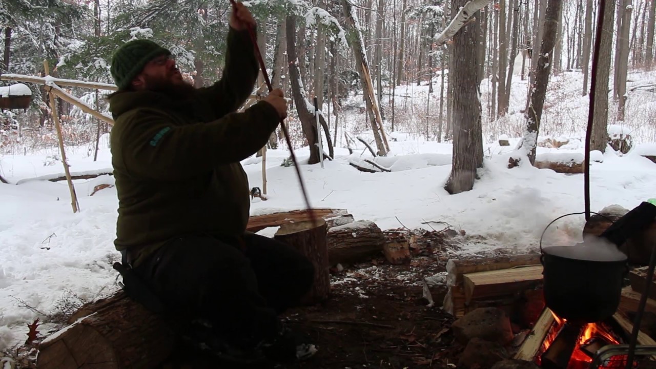 Melting Snow & Ridgepole Pot Hanger