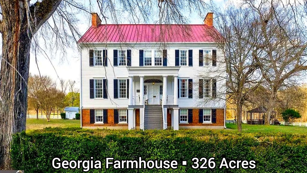 Georgia Farms For Sale | 326 Acres | Georgia Land For Sale | 174 Acre Open | 152 Acre Wooded