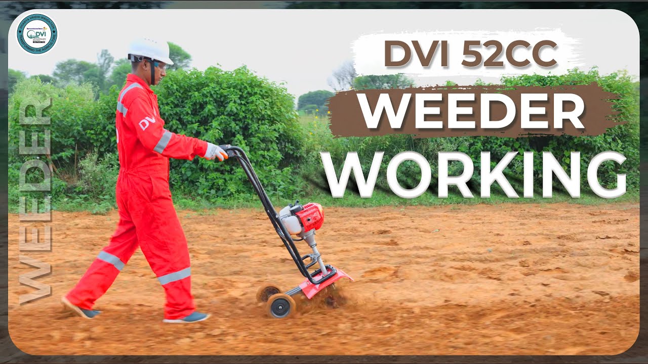 52cc Power Tiller with cultivator-Type Attachment | Small Farm,Big Power Transform Your Soil: 52cc