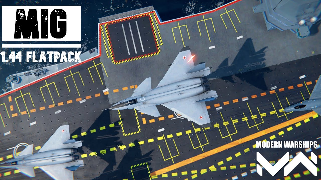 MIG-1.44 Flatpack | User CV Wajib PUNYA | Modern Warships