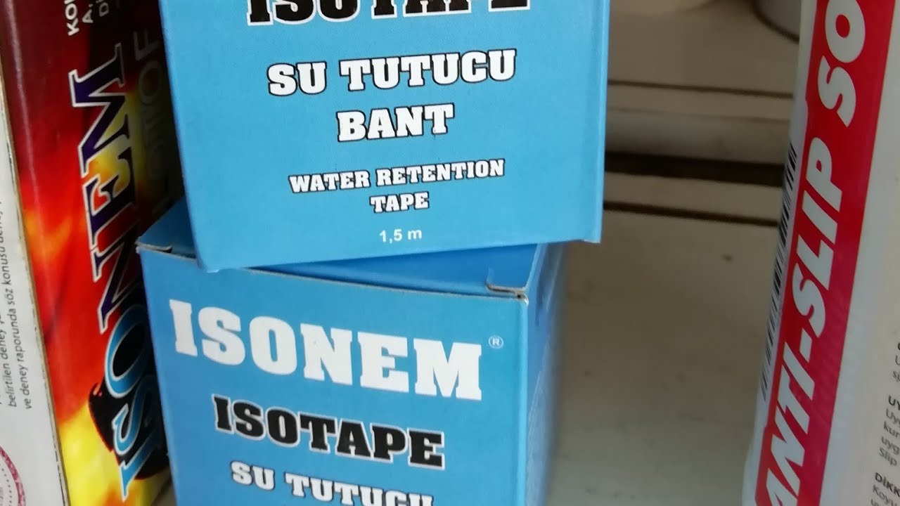 ISONEM ISOTAPE ПРИМЕНЕНИЕ РЕЗКИ МГНОВЕННОЙ ВОДЫ