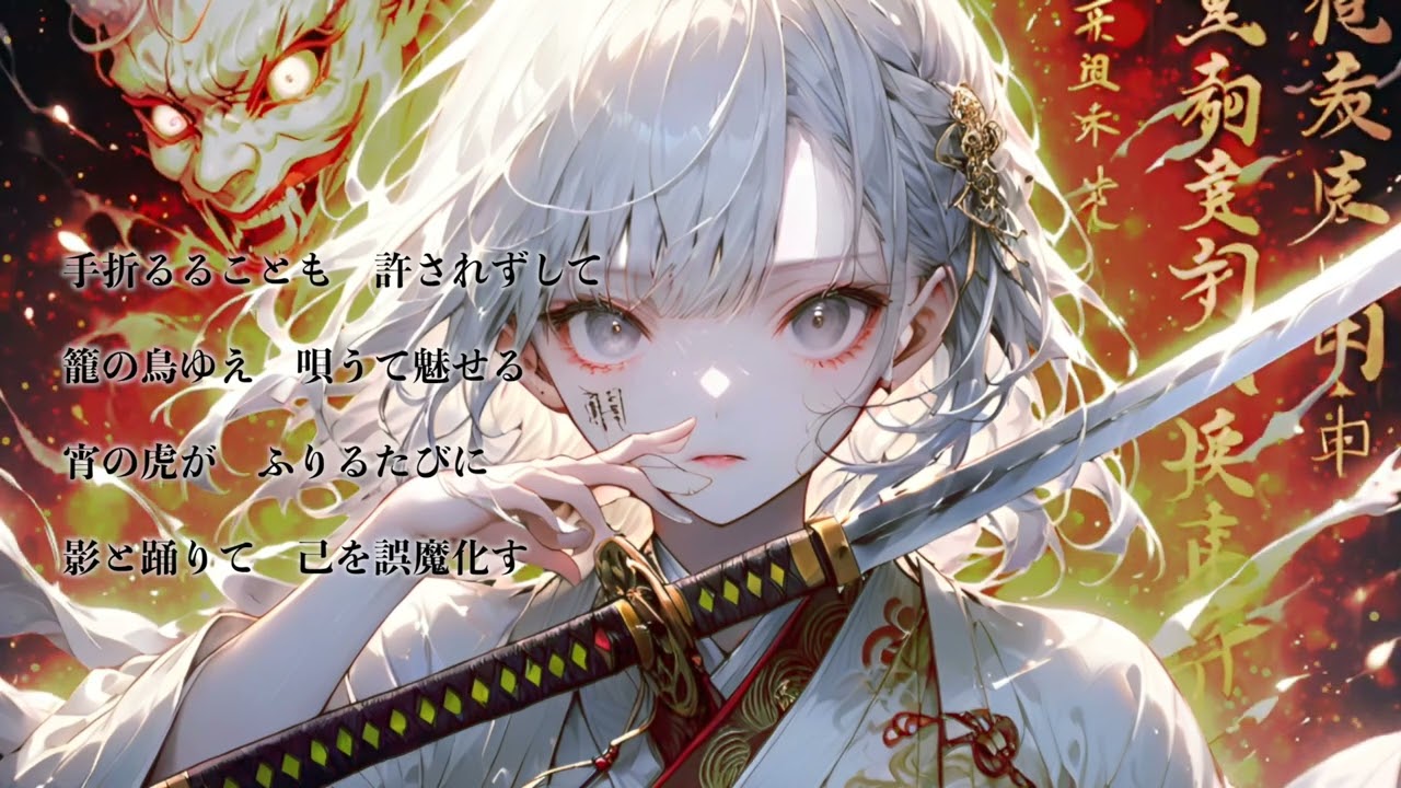 【 和風 曲 和風曲 】咲いては散りて儚き者 - Hinomu