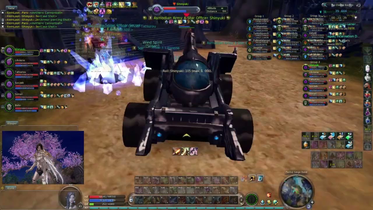 Aion 4.6, Eternal Bastion Group 4 - Tank drive