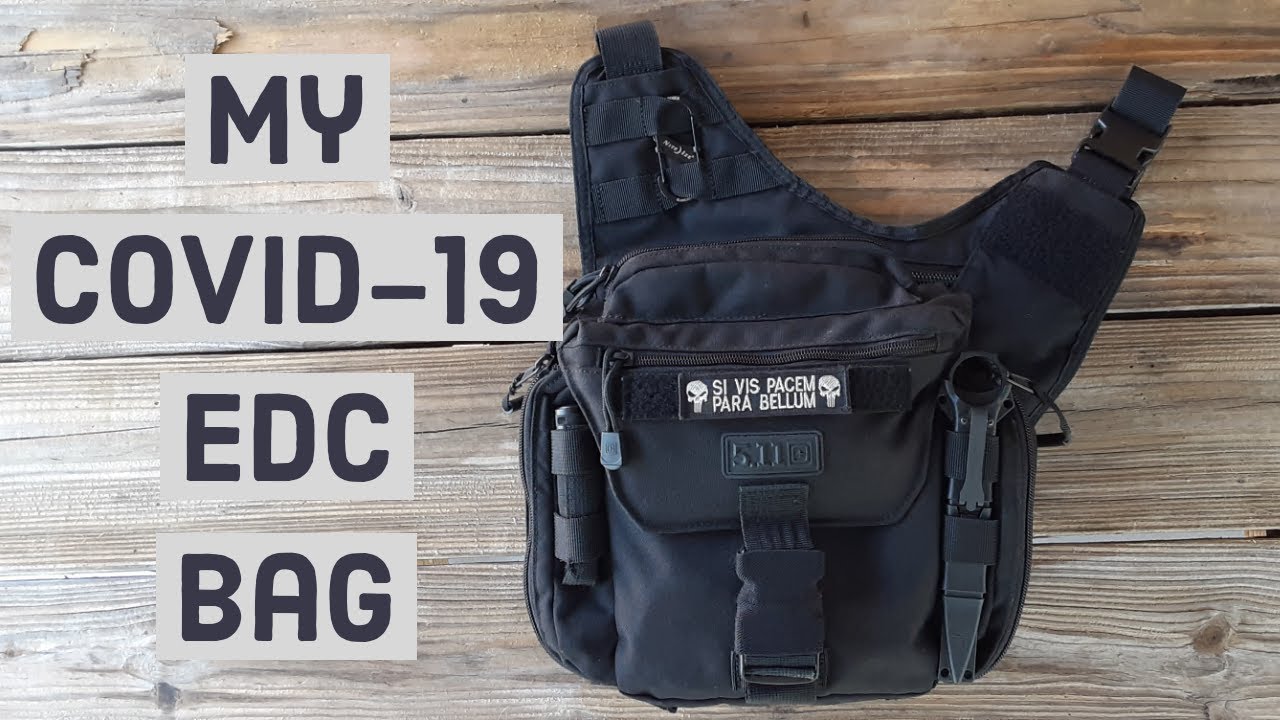 MY COVID-19 BACKSEAT ECD BAG - Because not everything fits in my pocket... #COVID19 #COVID #EDC #511
