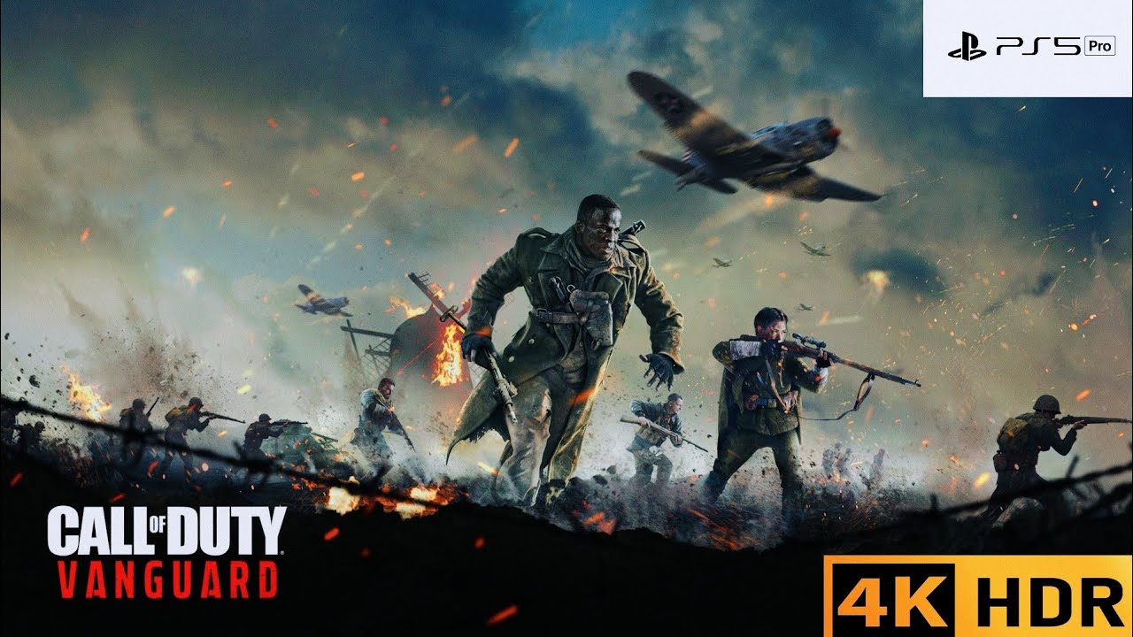Call Of Duty Vanguard WWll PS5 Pro Live Streaming 4K HDR
