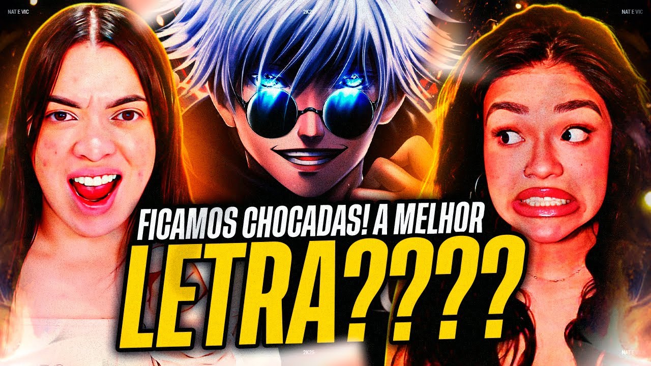 VG Beats: Rap do Satoru Gojo - Imensur&aacute;vel feat. Gabriza‬ (Jujutsu Kaisen) | Vick e Nat [REACT]