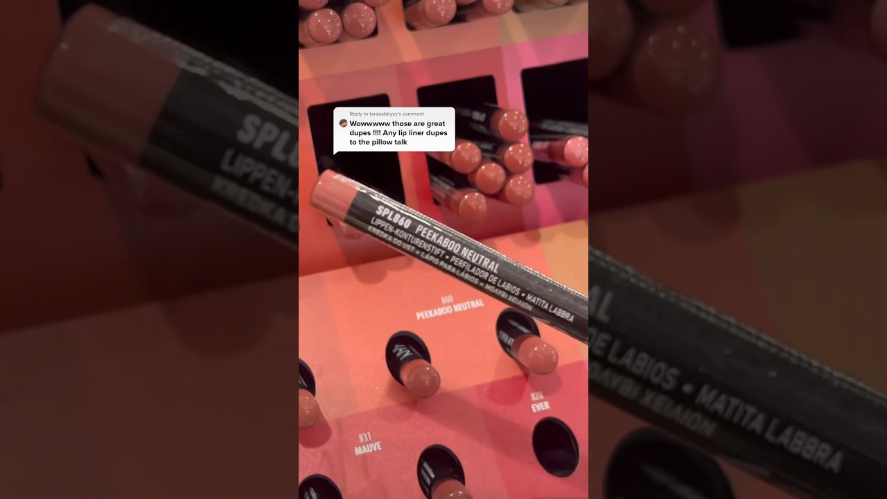 Lip liner comparisons #shorts