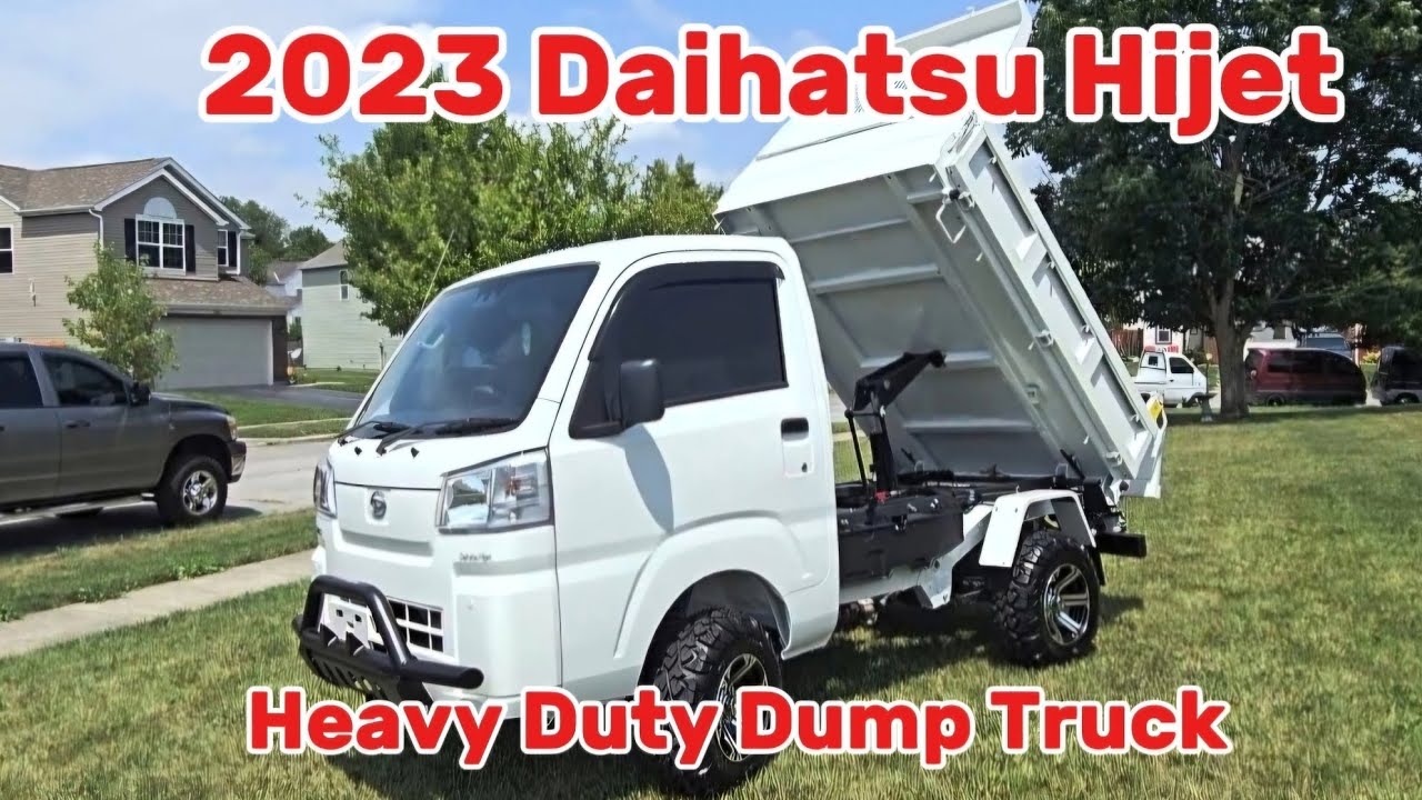 2023 Diahatsu Hijet Heavy Duty Dump Truck Walk Around!