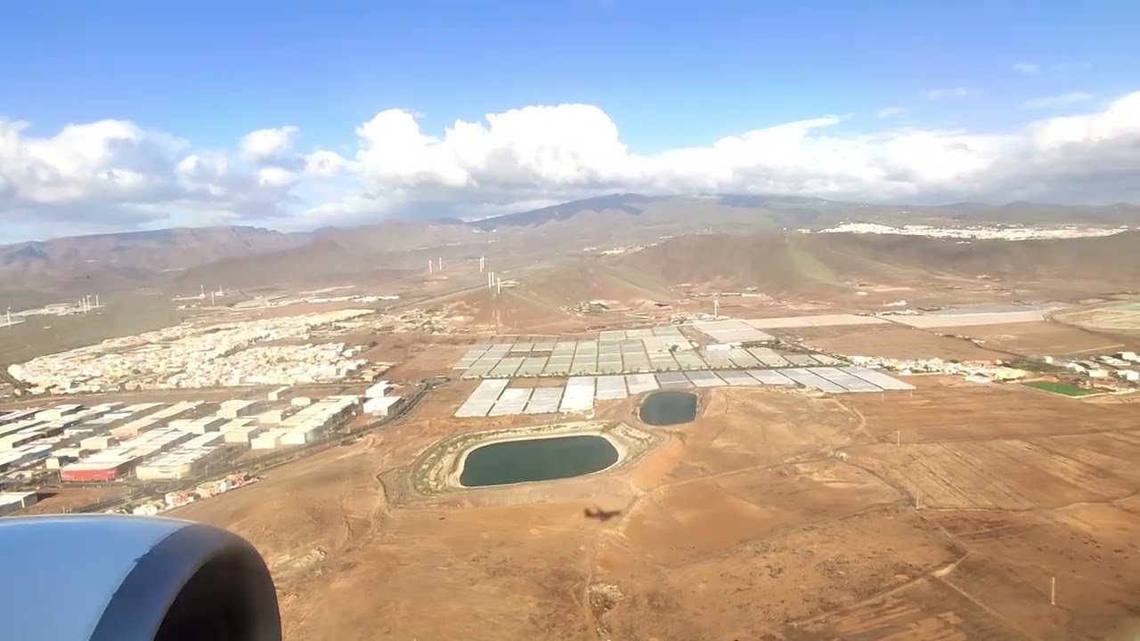 Landung auf Gran Canaria 2022/02/20 Vol Luxair LG325 6:30-10:00