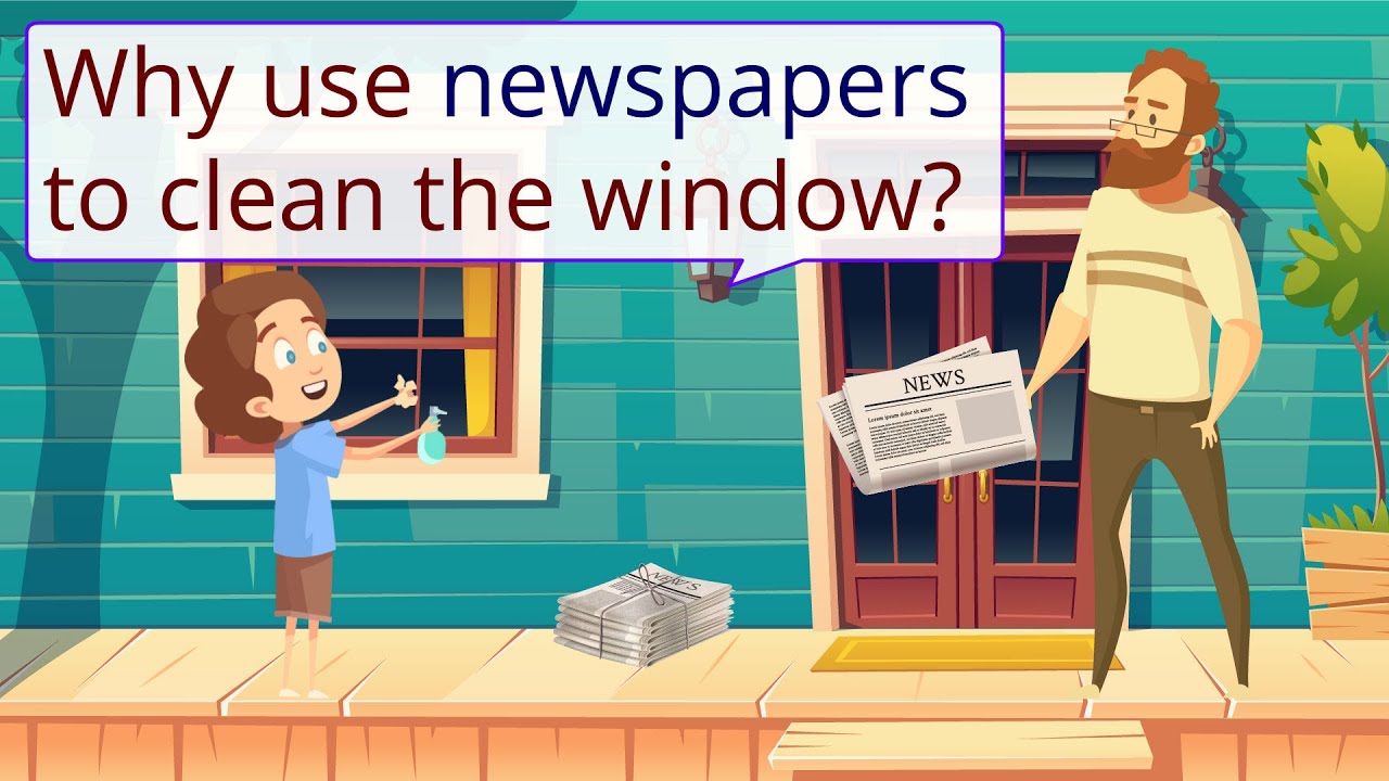 Daily English conversation - Clean the house on Sunday