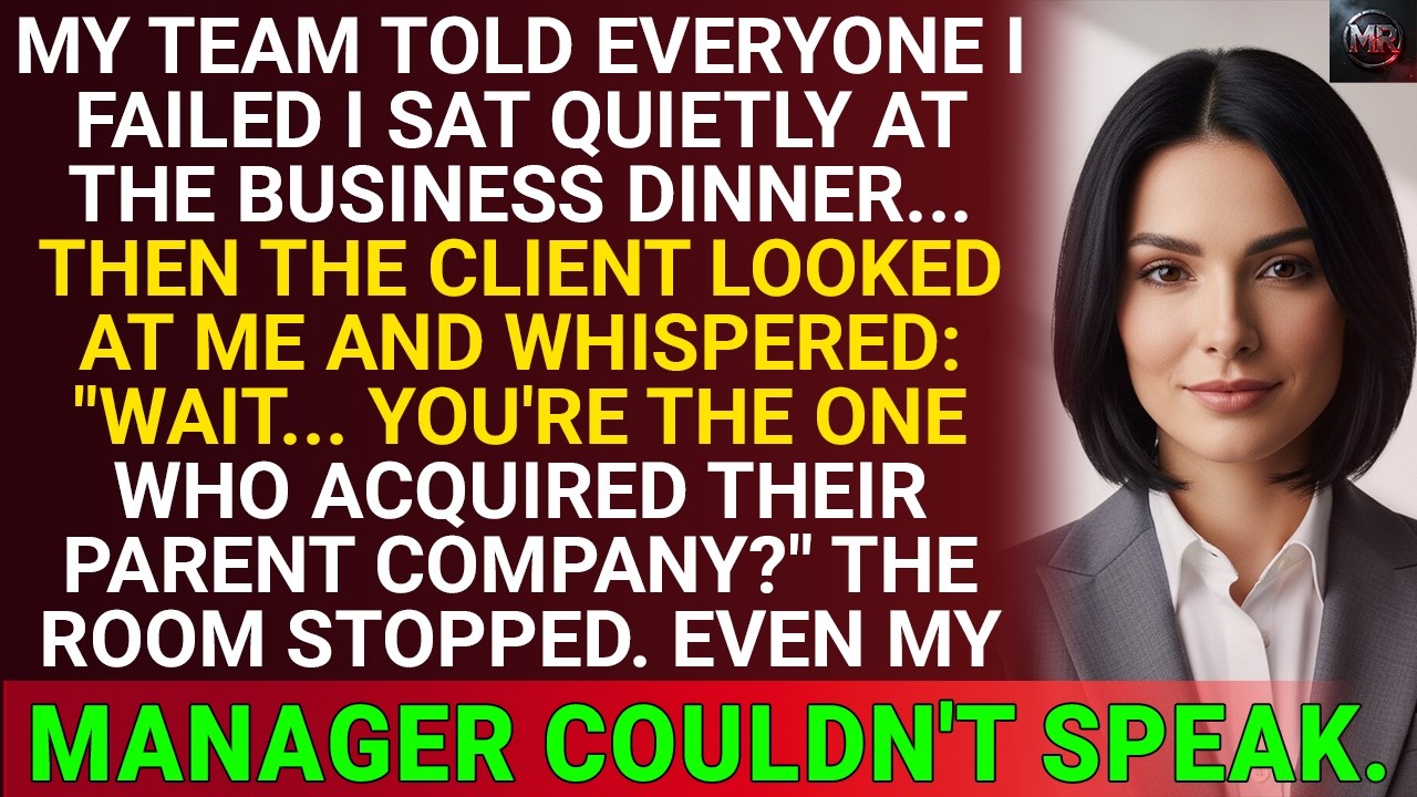 My Team Said I Failed, Then The Client Whispered: 