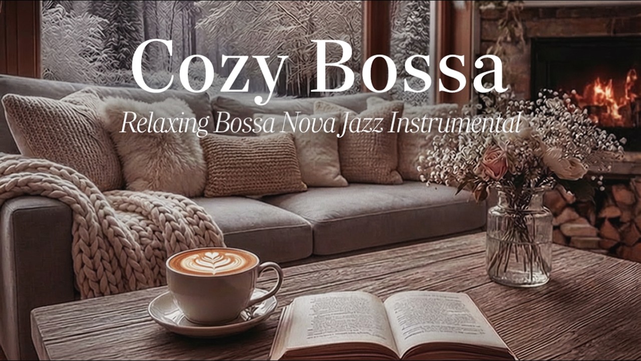 Cozy Bossa ☕ Warm Bossa Nova Jazz for Winter Focus & Work | Cafe Instrumental Music
